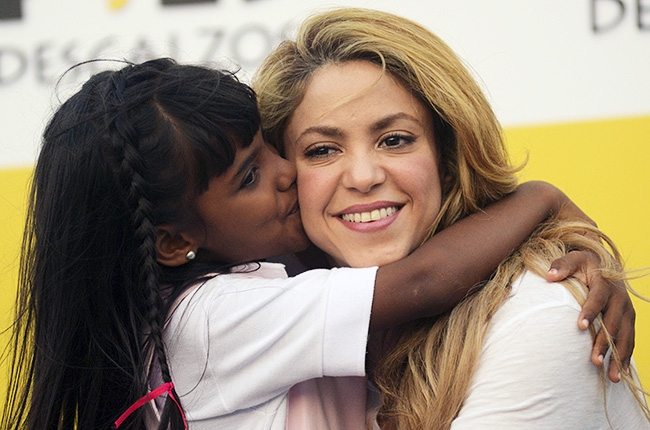 Shakira Opens School in Colombia